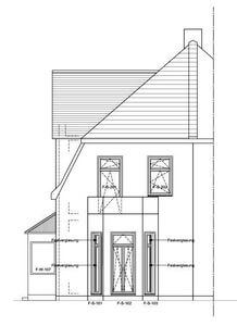 Plan Straßenansicht